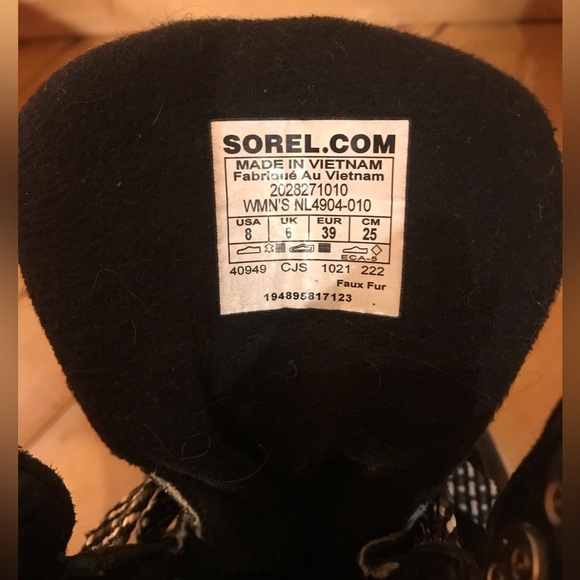 Sorel Suede Waterproof Sneakers - Picture 4 of 4